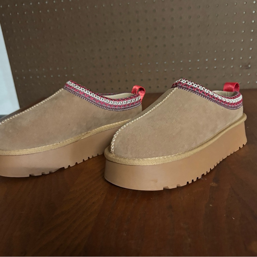 Stylish Tan Slip-On Women's Shoes